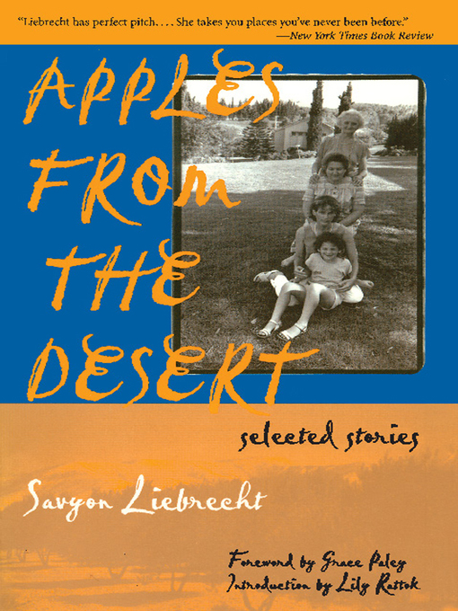 Title details for Apples from the Desert by Savyon Liebrecht - Wait list